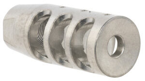 TacFire  Linear Compensator  Stainless Steel with 5/8-24 tpi Threads 2.26″ OAL .875″ Diameter for 308 Win”