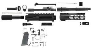 TacFire AR Build Kit 5.56x45mm NATO 7.50″ Barrel Black for AR Platform