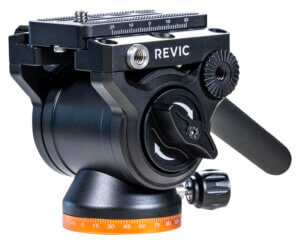 Gunwerks PDRG2055 Revic FH1 Fluid Head Black 6061-T6 Aluminum Includes ARCA-Swiss Plate