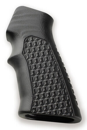 Hogue 13139 Piranha AR Pistol Grip Made of G10 With Black Checkered Finish for AR-15 M16