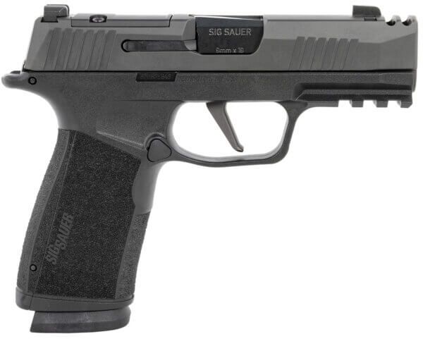 Sig Sauer 365XCA-9-COMP P365-XMACRO 9mm Luger 3.10″ 17+1 Black Steel Slide with Optic Cuts & Integrated Compensator XRAY Sights