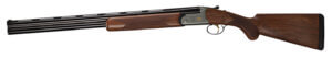 Bettinsoli USA BOSL202822 Omega S Lite 20 Gauge Break Open 3″ 2rd 28″ Blued 28″ Vent Rib Barrel Stainless Engraved Stainless Receiver Walnut Wood Fixed Stock Ambidextrous Hand