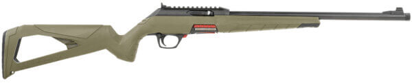 Winchester Repeating Arms 521140102 Wildcat SR 22 LR 10+1 18 Recessed Target Crown Threaded Barrel  Matte Black Barrel/Receiver  Integral Picatinny Rails  Skeletonized OD Green Synthetic Stock  Ghost Ring Sight  Suppressor Ready”