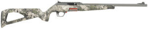 Winchester Repeating Arms 521141102 Wildcat SR 22 LR 10+1 18 Recessed Target Crown Threaded Barrel w/Tungsten Perma-Cote  Composite Upper Receiver  Integral Picatinny Rails  Skeletonized TrueTimber VSX Stock  Ghost Ring Sight  Suppressor Ready”