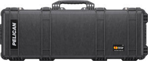 Pelican 1700 Protector Long Case Interior Dimensions 35.76″ x 13.73″ x 5.35″ Black Polypropylene