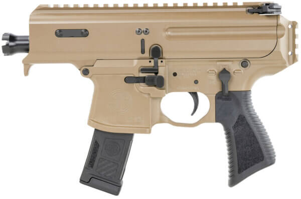 Sig Sauer PMPX3BCHNB MPX Copperhead 9mm Luger 3.50″ 20+1, Black, Polymer Grip (No Brace)