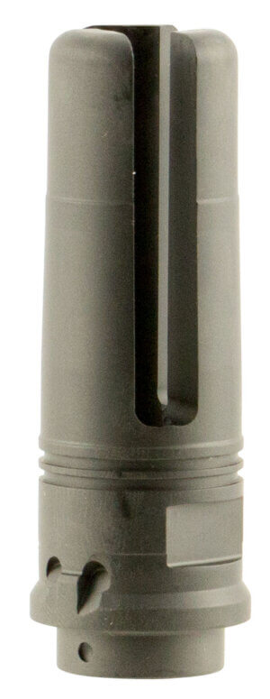 SureFire SF3P7625824 SOCOM 3-Prong Flash Hider Black DLC Stainless Steel with 5/8″-24 tpi Threads & 2.60″ OAL for 7.62mm AR-10