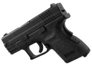 Talon Grips 001R Adhesive Grip  Textured Black Rubber for Sig Compact P320  P250  M17  M18 with Medium Grip Module