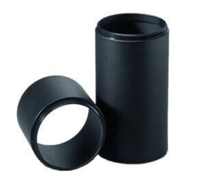 Leupold 56187 Alumina Lens Shade Black 2.50″ 40mm 2004 and Newer Leupold Scope Screw On Aluminum