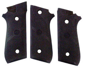 Hogue 46000 OverMolded Monogrip Black Rubber with Finger Grooves for Colt Python