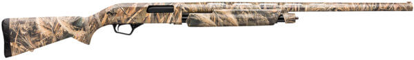 Winchester Repeating Arms 512290292 SXP Waterfowl Hunter 12 Gauge 3.5 4+1 (2.75″) 28″ Vent Rib Steel Barrel w/Chrome-Plated Chamber & Bore  Full Coverage Realtree Max-5  Inflex Recoil Pad  Includes 3 Invector-Plus Chokes”