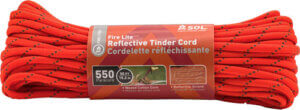 ARB SOL FIRE LITE REFLECTIVE TINDER CORD 50′ POLY 550