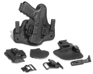 Alien Gear Holsters SSHK0627RHD ShapeShift Core Carry Pack IWB/OWB Black Polymer Belt Slide/Paddle Fits Glock 42