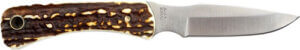 UNCLE HENRY KNIFE NEXT GEN STAGLON 3.1 CAPER W/LTHR SHTH