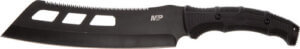 S&W KNIFE M&P CLEAVER MACHETE 10 SAWBACK W/SYNTHETIC SHEATH