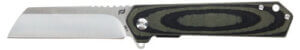 SCHRADE KNIFE LATERAL FOLDER 3.25 AUS-10 BLACK/GREY LAM