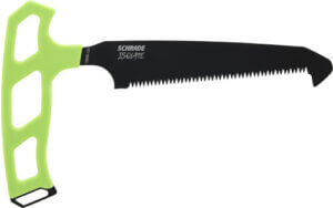 SCHRADE KNIFE ISOLATE LARGE BONE SAW 5 SK5 BLACK/GREEN