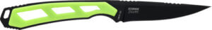 SCHRADE KNIFE ISOLATE CAPER FIXED 3 AUS-10 BLACK/GREEN