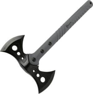 REAPR SIDEWINDER DOUBLE AXE 16 OVERALL/3.5 BLADES W/SHTH