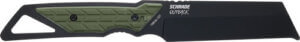 SCHRADE KNIFE OUTBACK CLEAVER FIXED 3.6 BLACK/GREEN