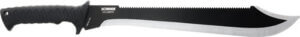 SCHRADE KNIFE DECIMATE SAWBACK MACHETE 14.5 SS/BLACK