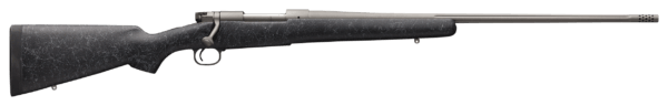 Winchester Repeating Arms 535238229 Model 70 Extreme 264 Win Mag 3+1 26″ Free-Floating Muzzle Brake Barrel  Tungsten Gray Cerakote Metal Finish  Charcoal Gray Bell & Carlson Synthetic Stock w/Sculpted Cheekpiece  Pachmayr Decelerator Recoil Pad  No Sights