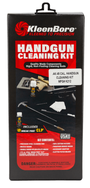 KleenBore K212 Classic Cleaning Kit .44/ .45 Cal Handgun