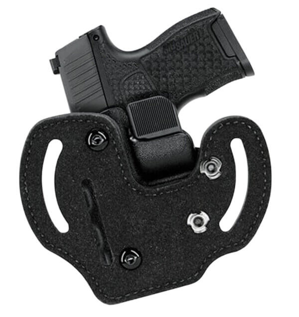 DeSantis Gunhide 042KAB6Z0 Facilitator OWB Black Kydex Belt Slide Compatible w/Glock 19/23 Belt 1.75″ Wide Right Hand
