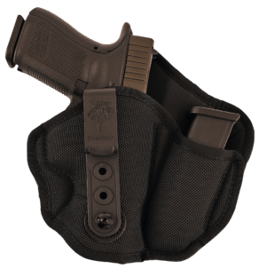 Stealth Operator H60221 Compact Clip Holster OWB Black Polymer Belt Clip Fits Springfield XD/Taurus 24/7/Glock (Except 42) Right Hand