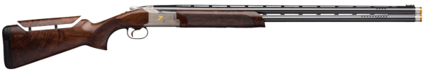 Browning 0180814009 Citori 725 Sporting Golden Clays 12 Gauge 32 Barrel 2.75″ 2rd  Blued Ported Barrels  Silver Nitride Finished Engraved Receiver With Gold Accents   Gloss Black Walnut Stock With Graco Adjustable Comb  Inflex II Recoil Pad”