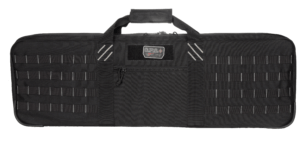 GPS Bags T35ARB Tactical AR Case 35 Black 1000D Nylon with Mag & Storage Pockets  Lockable Zippers  External Handgun Pocket & DuPont Teflon Coating”