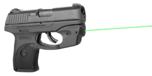 LaserMax GSLC9SG Centerfire Laser 5mW Green Laser with 650nM Wavelength GripSense & Black Finish for Ruger LC 9/380 LC9s EC9