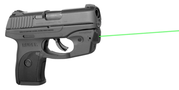 LaserMax GSLC9SG Centerfire Laser 5mW Green Laser with 650nM Wavelength GripSense & Black Finish for Ruger LC 9/380 LC9s EC9