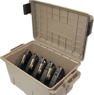 MTM Case-Gard TMCAK Tactical Mag Can Dark Earth Plastic 7.62x39mm