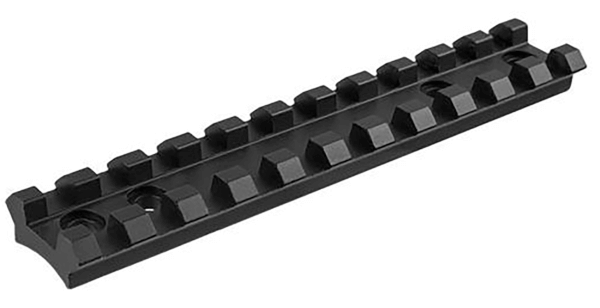 TruGlo TGTG8940A Optic Rail Black Anodized Ruger 10/22 Picatinny/Weaver Mount Aluminum Shotgun