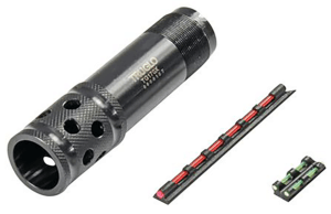 TruGlo TGTG170XC Gobble•Stopper Xtreme Combo Rem Choke (Remington) 12 Gauge Ported Choke  Gobble Dot Dual Color Fiber Optic Sights