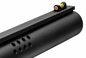TruGlo TGTG940 F.A.S.T. Universal Shotgun Sights Black | Red Fiber Optic Front Sight Green Ramp Rear Sight