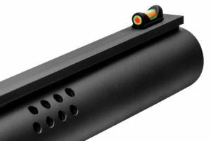 TruGlo TGTG948ED Fat•Bead   Black | Green with Red Center Fiber Optic Front Sight 3mm Threads