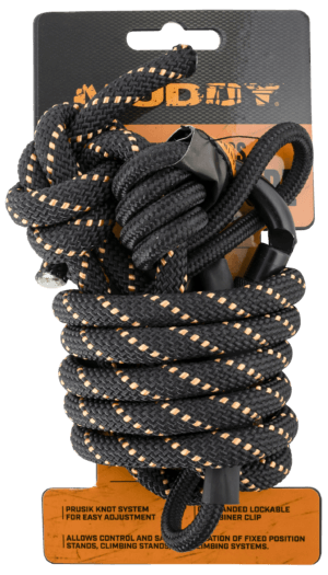 Muddy MUD-MSA070 Safety Harness Lineman’s Rope Black Nylon