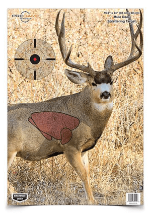 Birchwood Casey 35402 Pregame Mule Deer Mule Deer Paper Target 16.50″ x 24″ 3 Per Pkg