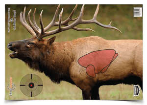 Birchwood Casey 35404 Pregame Elk Target Elk Paper Target 16.50″ x 24″ 3 Per Pkg