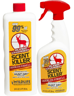 Wildlife Research 559 Super Charged Scent Killer Combo Odor Eliminator Odorless Scent 24 oz Trigger Spray