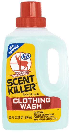 Wildlife Research 546 Scent Killer Super Charged Clothing Wash Odor Eliminator Odorless Scent 18 oz Bottle