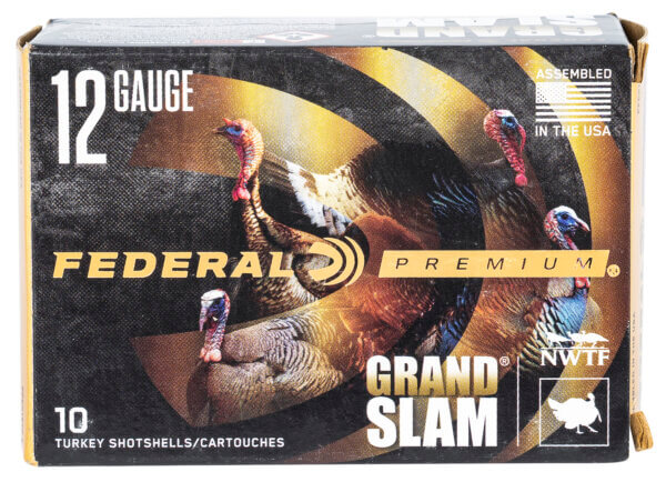 Federal PFCX157F5 Premium Grand Slam 12 Gauge 3″ 1 3/4 oz 5 Shot 10rd Box