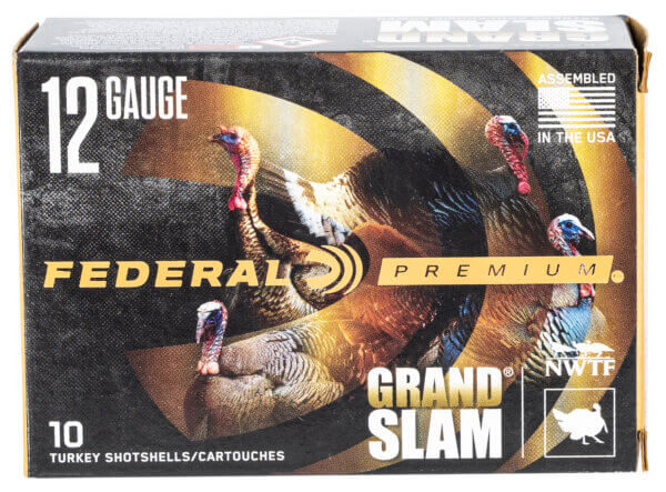 Federal PFCX157F6 Premium Grand Slam 12 Gauge 3″ 1 3/4 oz 1200 fps 6 Shot 10rd Box