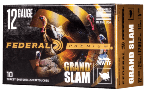 Federal PFCX157F4 Premium Grand Slam 12 Gauge 3″ 1 3/4 oz 1200 fps 4 Shot 10rd Box