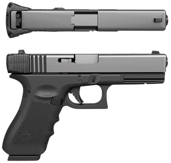 Recover Tactical GCH17-01 Upper Charging Handle Black Polymer for Glock 171924262735 (Gen 1-5) & 2223 (Gen 1-4)