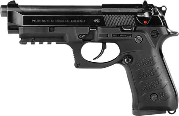 Recover Tactical BC201 Grip & Rail System  Black Polymer Picatinny for Most Beretta 92 & M9 Models