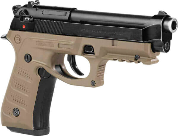 Recover Tactical BC202 Grip & Rail System  Tan Polymer Picatinny for Most Beretta 92 & M9 Models