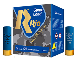 Rio Ammunition TG3675 Game Load Hunting 12 Gauge 2.75″ 1 1/4 oz 7.5 Shot 25rd Box